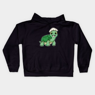 Turtle with Egg shell Kids Hoodie